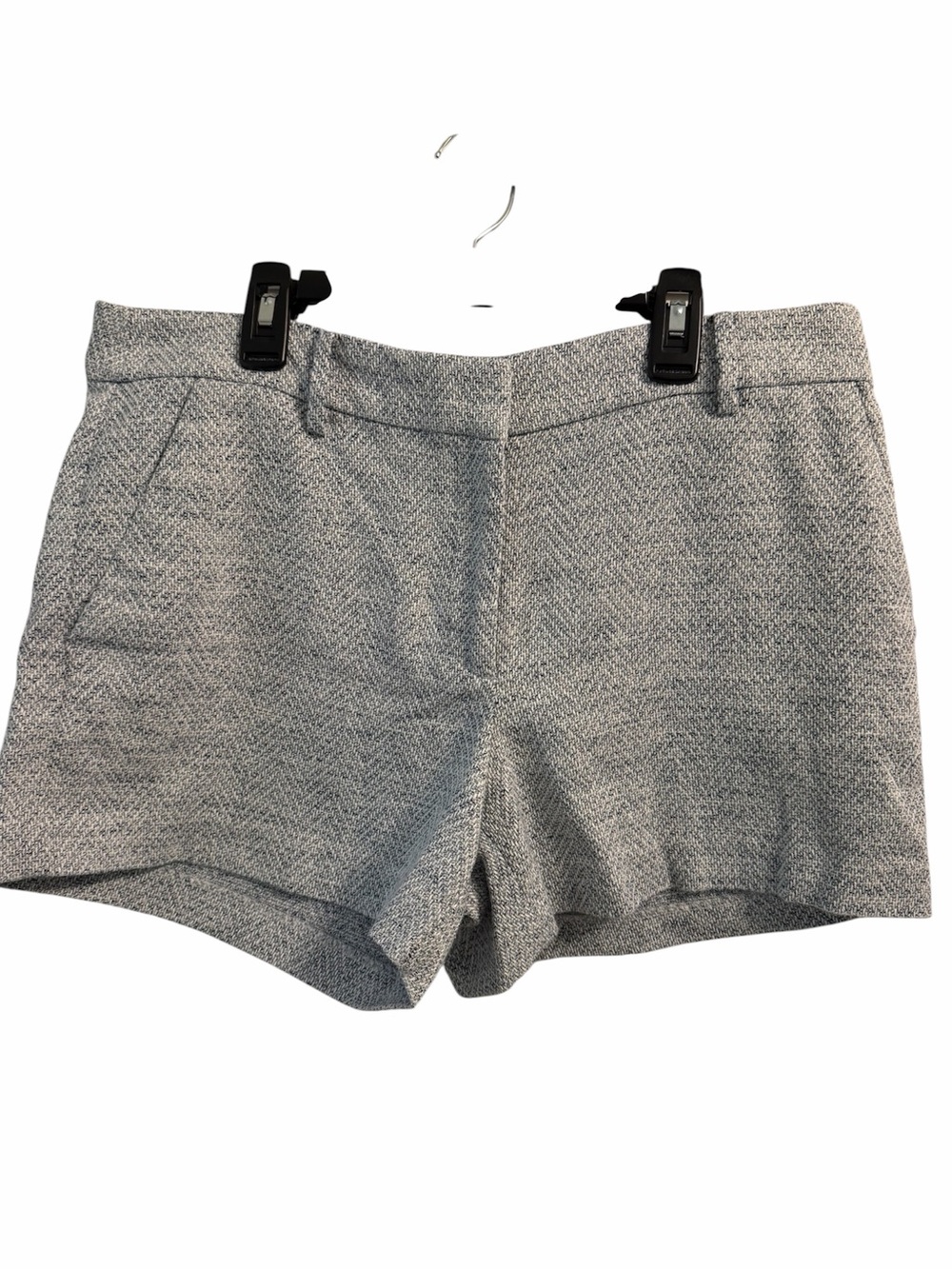 LOFT RIVIERA TWEED SHORT SIZE 8 BLUE